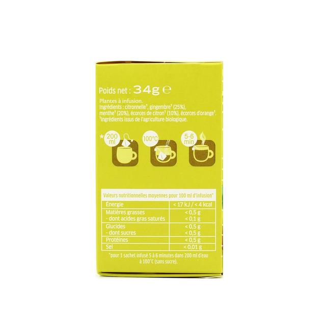 8720608005383 - Elephant - Mon infusion gingembre / citron bio