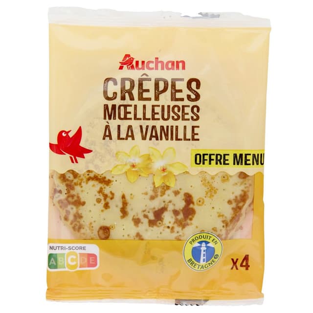 3596710436583 - Auchan - Crêpes vanille