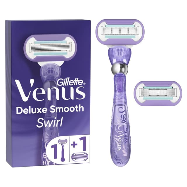 7702018566983 - Gillette Venus - Rasoir 5 lames Deluxe Smooth Swirl