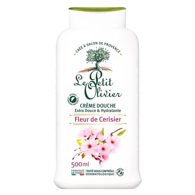 3549620007183 - Le petit Olivier - Crème de douche Extra Douce & Hydratant Fleur de Cerisier