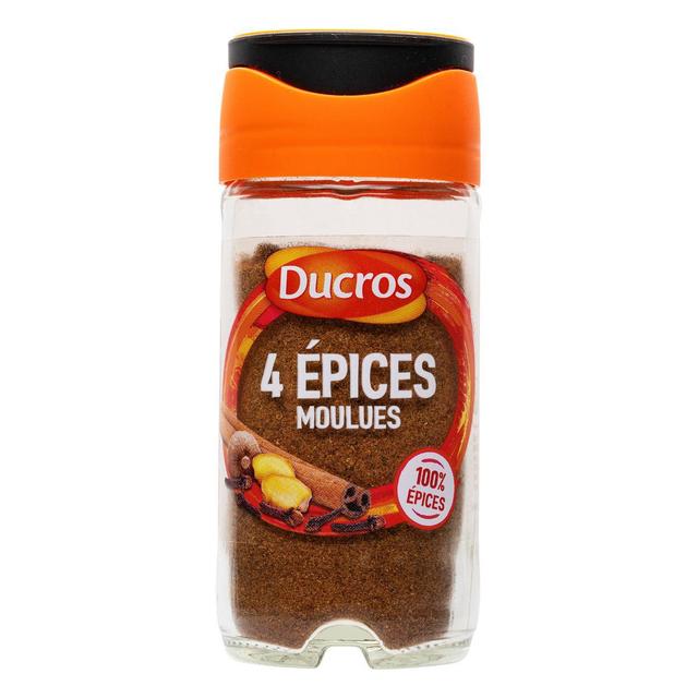 3166296208883 - Ducros - Mélange 4 épices moulues