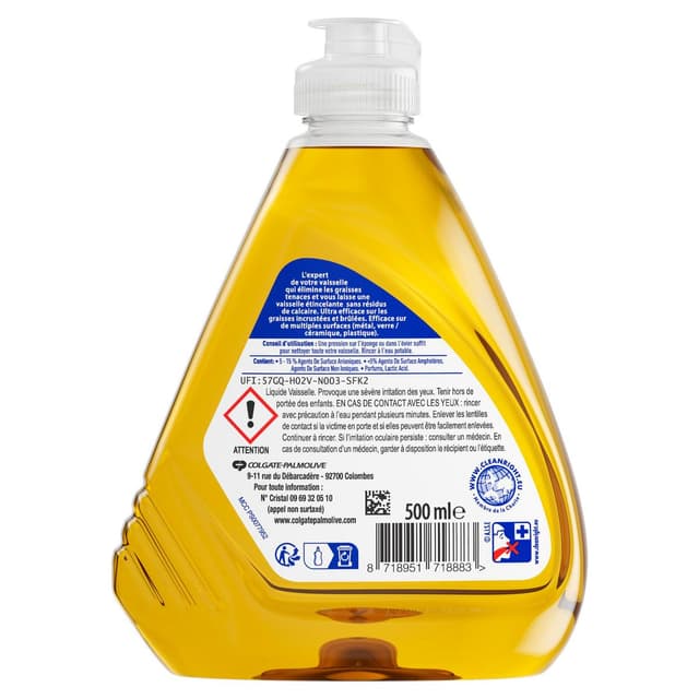 8718951718883 - Paic - Intense Pro liquide vaisselle ultra dégraissant anticalcaire