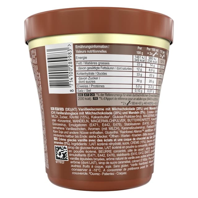 8714100289983 - Magnum - Crème glacée Amande 440ml