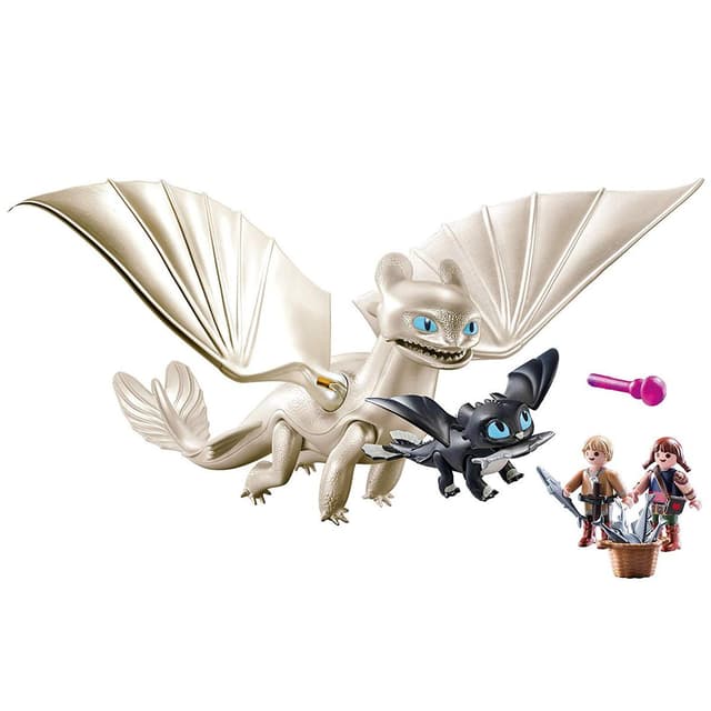 4008789700384 - PLAYMOBIL® Dragons - Furie Éclair et bébé dragon avec enfants