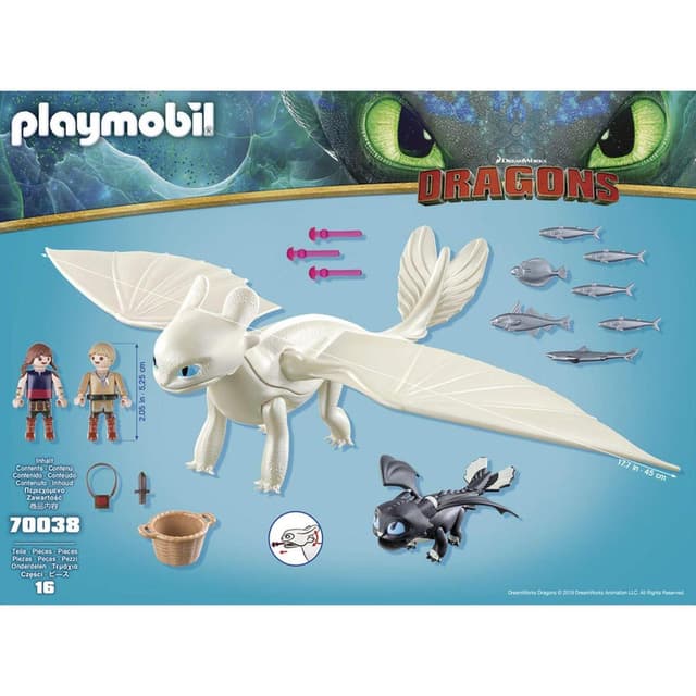 4008789700384 - PLAYMOBIL® Dragons - Furie Éclair et bébé dragon avec enfants