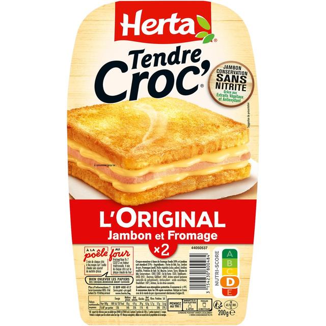 3154230800484 - Herta - Croque-Monsieur Jambon Fromage