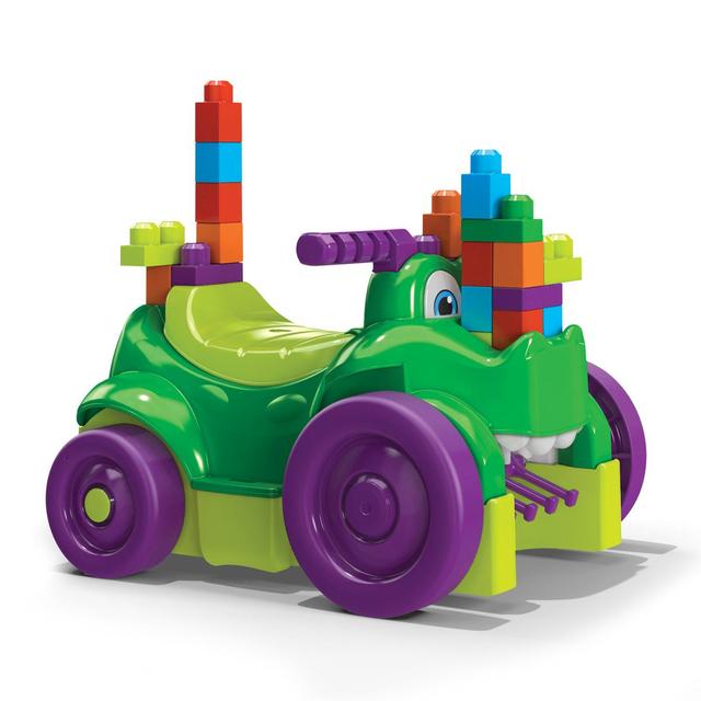 0887961761184 - Mega Bloks - Porteur 3 en 1 Croco-Rouli gourmand- GFG22