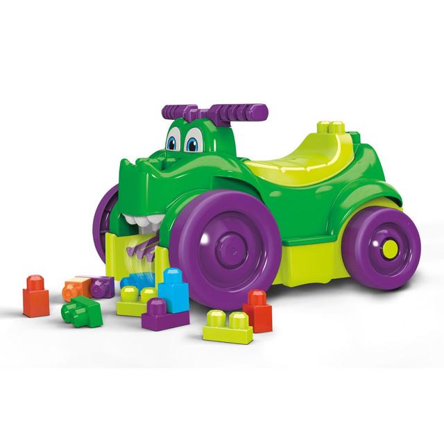 0887961761184 - Mega Bloks - Porteur 3 en 1 Croco-Rouli gourmand- GFG22