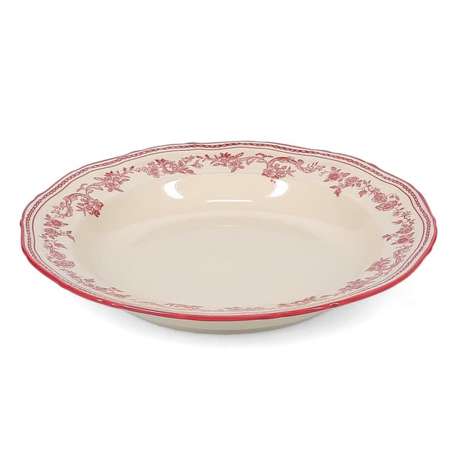 5410595781584 - Collection Cyril - Assiette creuse 23/17xH4cm burgundy