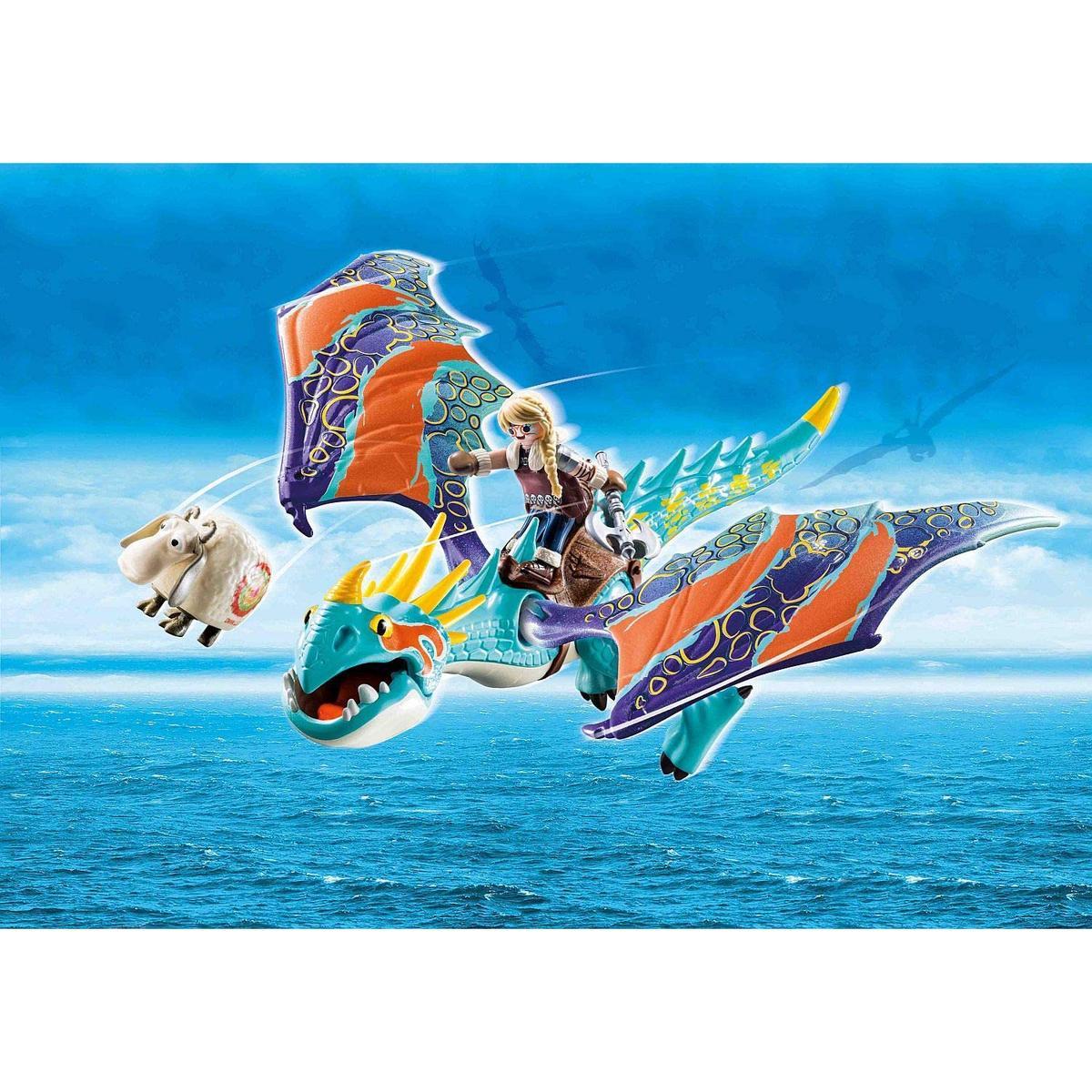 4008789707284 - PLAYMOBIL® Dragons - Dragon Racing: Astrid et Tempête 
