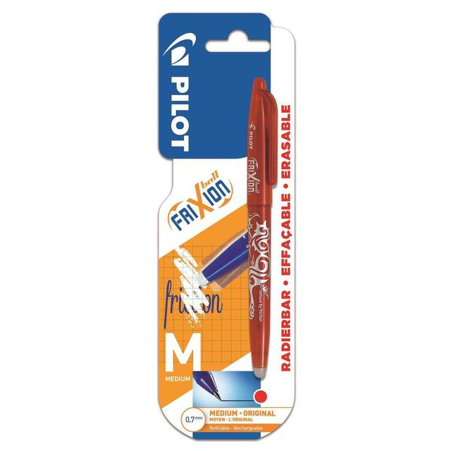 3131910637684 - Pilot - Stylo Rollerball 0,7 mm Frixion Ball rouge 