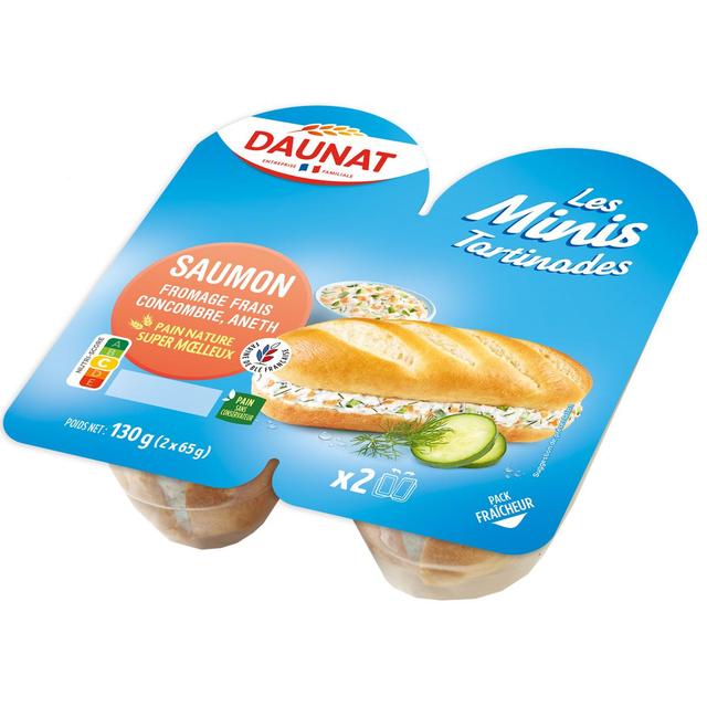 3367651008784 - DAUNAT - Mini Sandwich Saumon