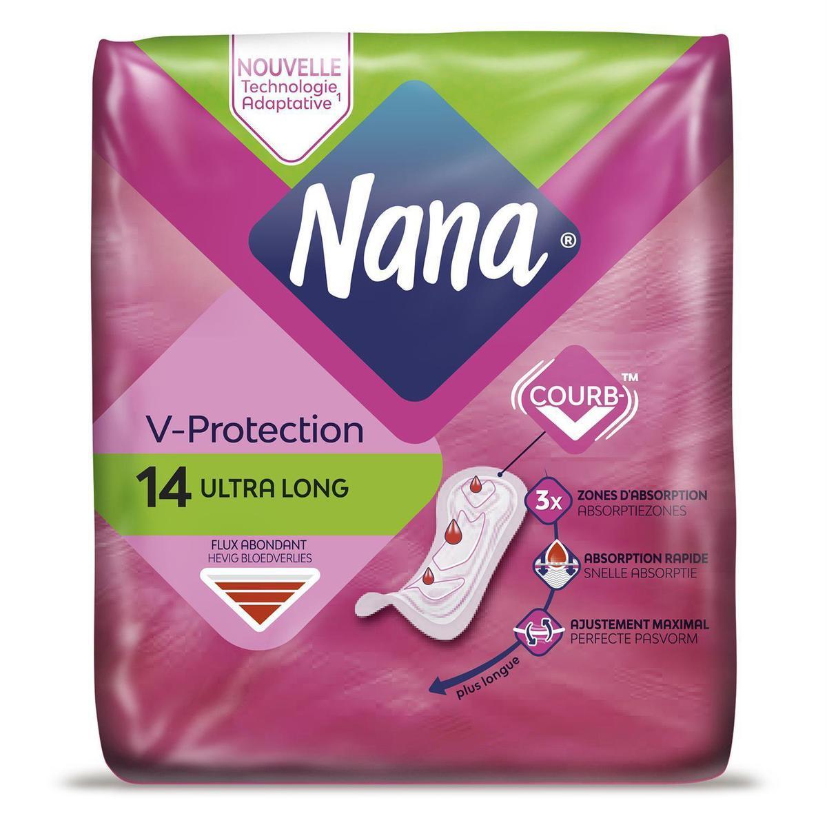 7322541499284 - Nana - Serviettes hygiéniques Ultra Long