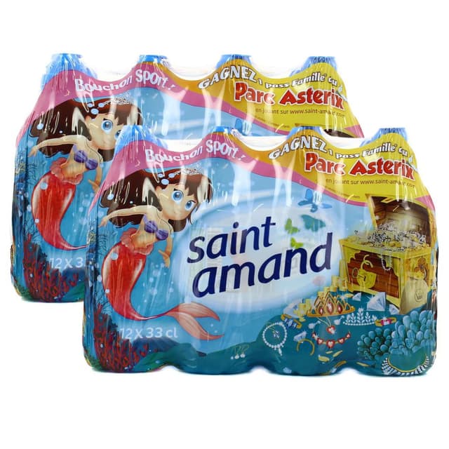 2050000270185 - Saint Amand - Eau minérale naturelle (bouchons sport)
