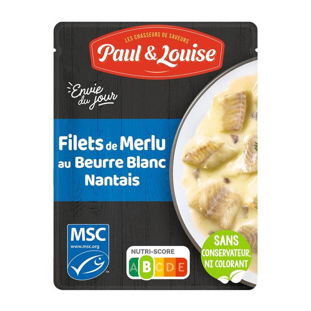 3379670020685 - Paul & Louise - Envie du Jour - Filets de Merlu MSC au Beurre Blanc Nantais