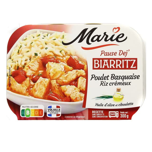 3248830000785 - Marie - Pause Déj' Biarritz, Poulet Basquaise
