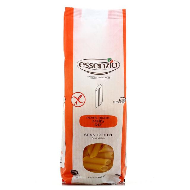 3760014293085 - Essenzia - Penne rigate maïs riz sans gluten