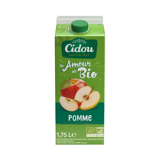 3760225494585 - Cidou - Nectar pomme bio
