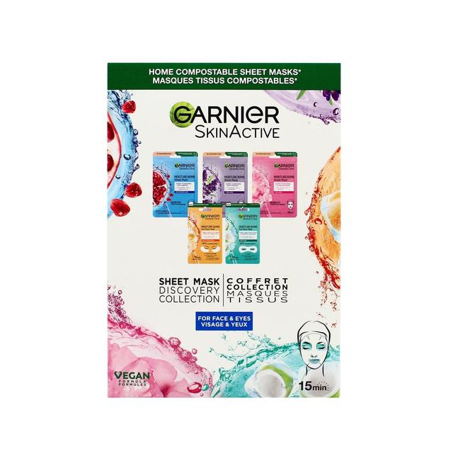 5021044124885 - Garnier - Masque tissu Visage Coffret Découverte 