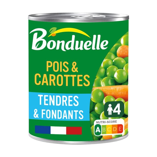 3083681195385 - Bonduelle - Petits Pois Carottes 