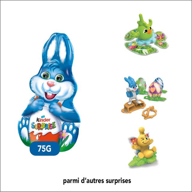 8000500157985 - Kinder - Moulage Lapin Chocolat au Lait