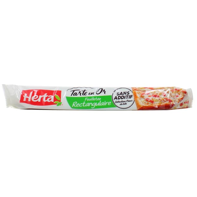 7613034478085 - Herta - Tarte en Or, Pâte feuilletée rectangulaire