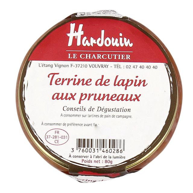 3760031460286 - Charcuterie Hardouin - Terrine de lapin aux pruneaux