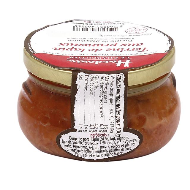 3760031460286 - Charcuterie Hardouin - Terrine de lapin aux pruneaux