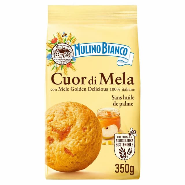 8076809530286 - Mulino Bianco - Biscuits cuori di mela