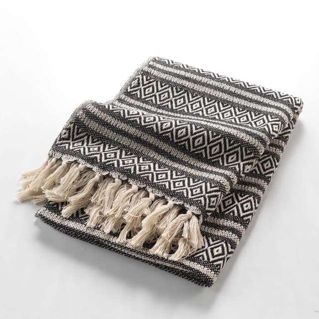 3574386120586 - Douceur D Interieur - Plaid à frange Joly