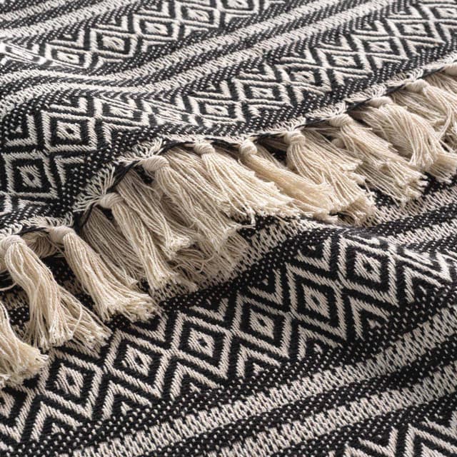 3574386120586 - Douceur D Interieur - Plaid à frange Joly