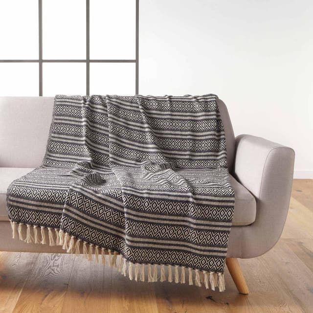 3574386120586 - Douceur D Interieur - Plaid à frange Joly
