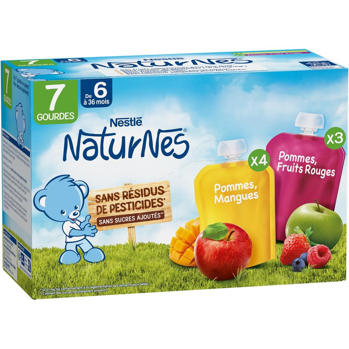 Promo Nestlé Naturnes Les Sélections Carottes, Pommes De Terre 2c Cabillaud Des 6 Mois90694
