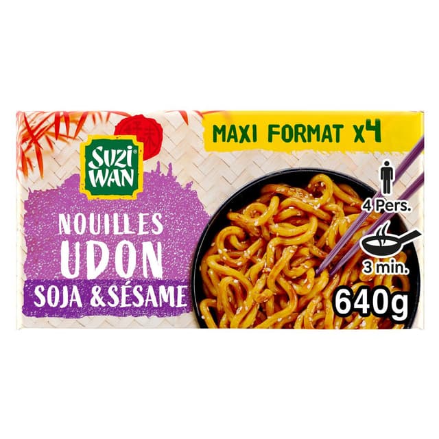 4002359040986 - Suzi Wan - Nouilles Udon Soja & Sésame