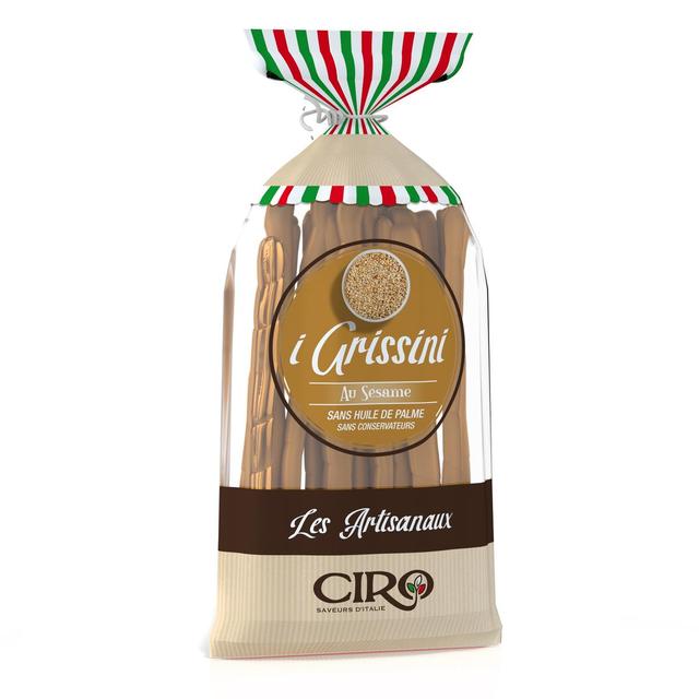 3760014291586 - Ciro - Grissini Artisanaux Sésame 