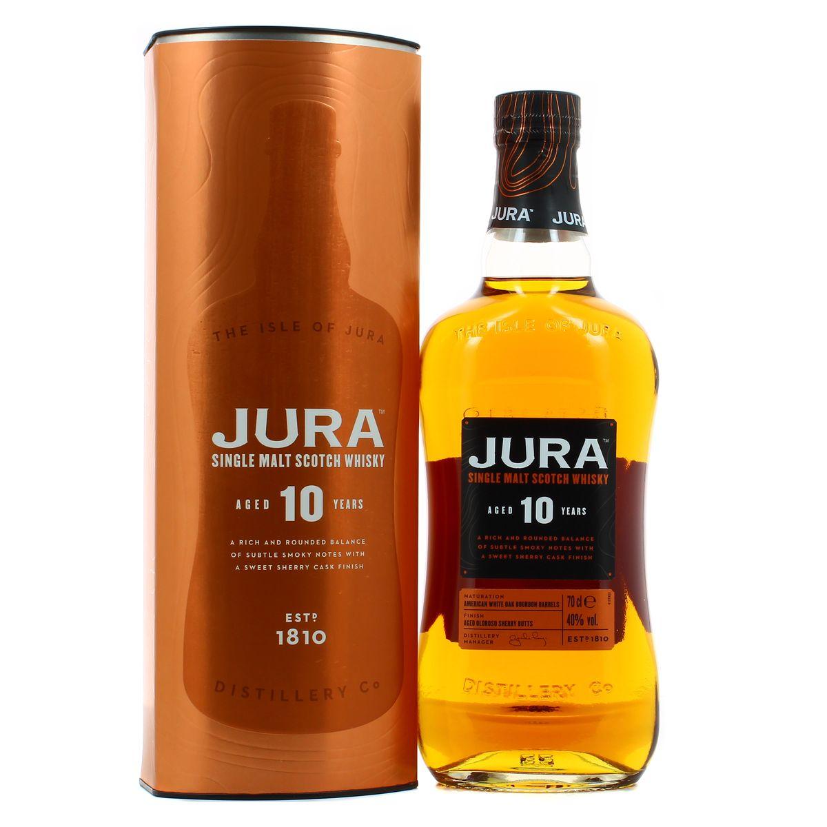 Isle of Jura - Single malt whisky 10ans 40°