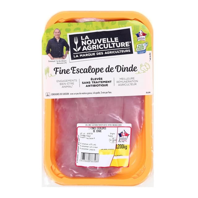 3435660783586 - La Nouvelle Agriculture - Fines Escaloppe de Dinde