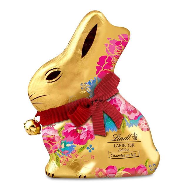 4000539603686 - Lindt - Lapin Or Fleur au Chocolat au Lait 