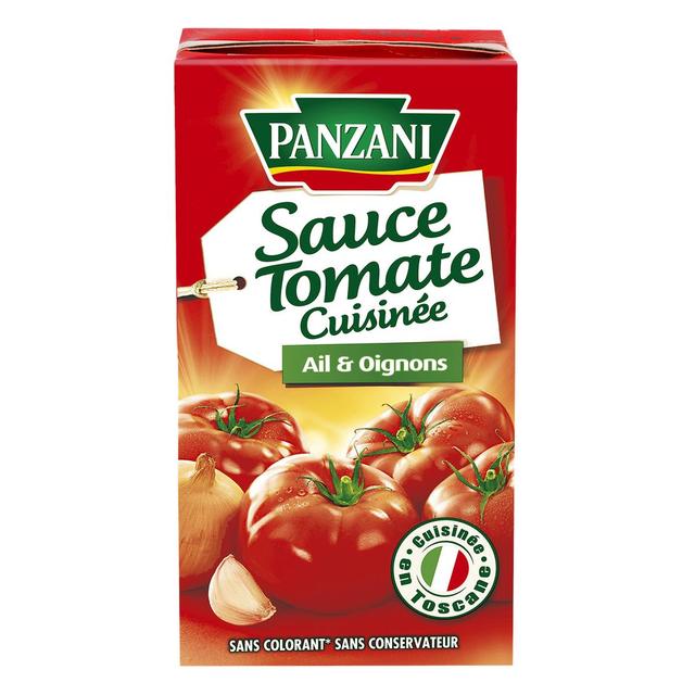 3038359004186 - Panzani - Sauce tomate cuisinée Ail et oignons