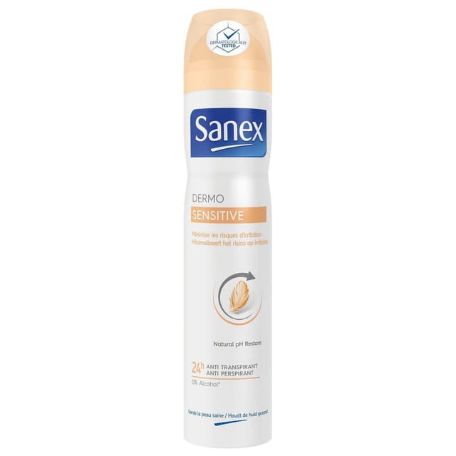 3181730104286 - Sanex - Déodorant spray 24h Dermo sensitive