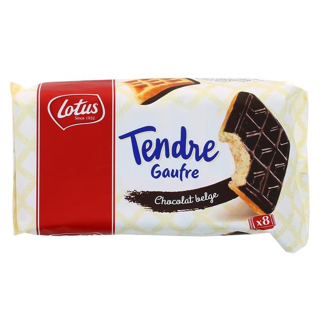 5410126044386 - Lotus - Tendre Gaufre au chocolat x8