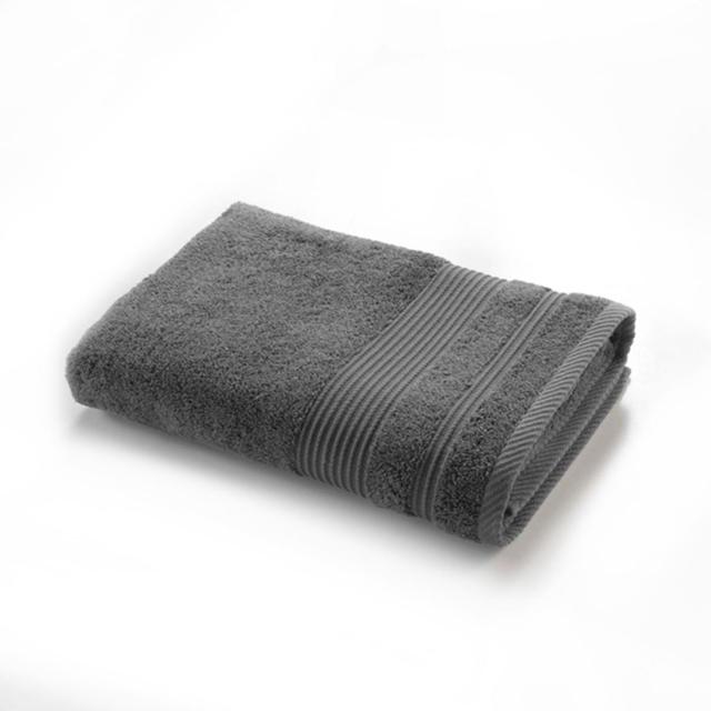 3574388015286 - Douceur D Interieur - Drap de douche Anthracite