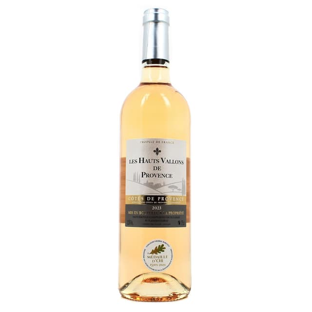 3348008845986 - Côtes de Provence rosé AOP - Les hauts Vallons de Provence
