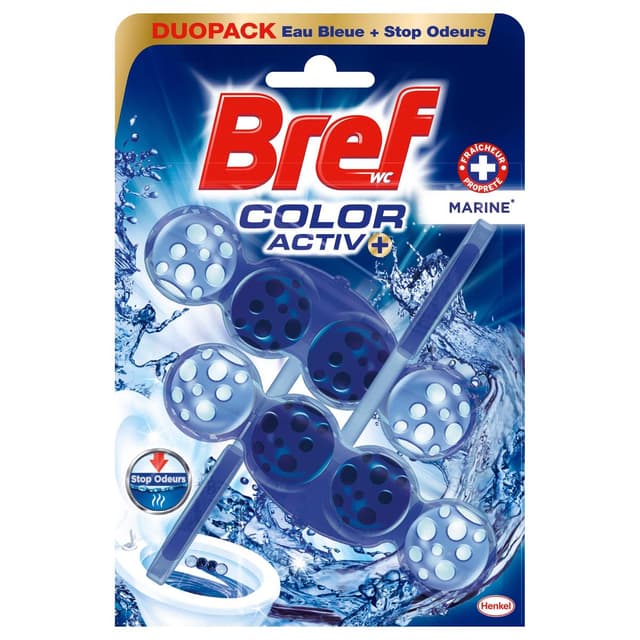 3178041346986 - Bref - Bloc WC color activ+ marine