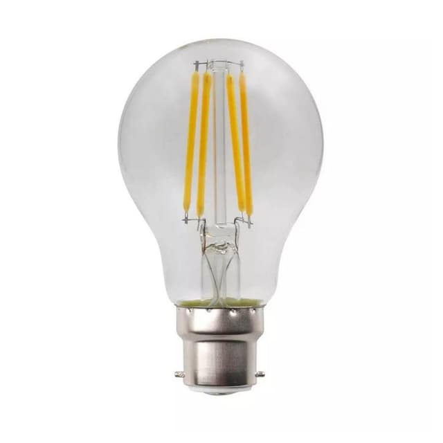 3665257386986 - Auchan - Ampoule B22 - 7,3W Blanc Chaud claire