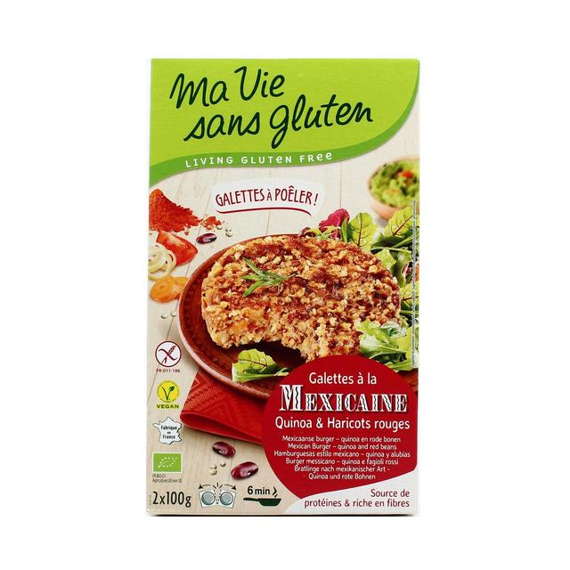 3380380068386 - Ma Vie Sans Gluten - Galettes Quinoa & Haricot rouge bio