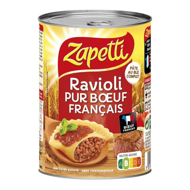 3021690029086 - Zapetti - Ravioli pur Boeuf au Blé Complet
