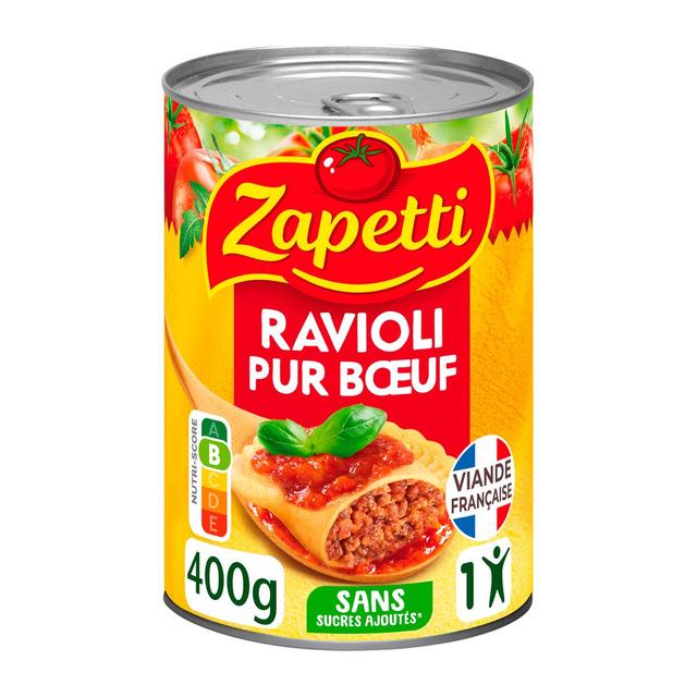 3021690029086 - Zapetti - Ravioli pur Boeuf au Blé Complet