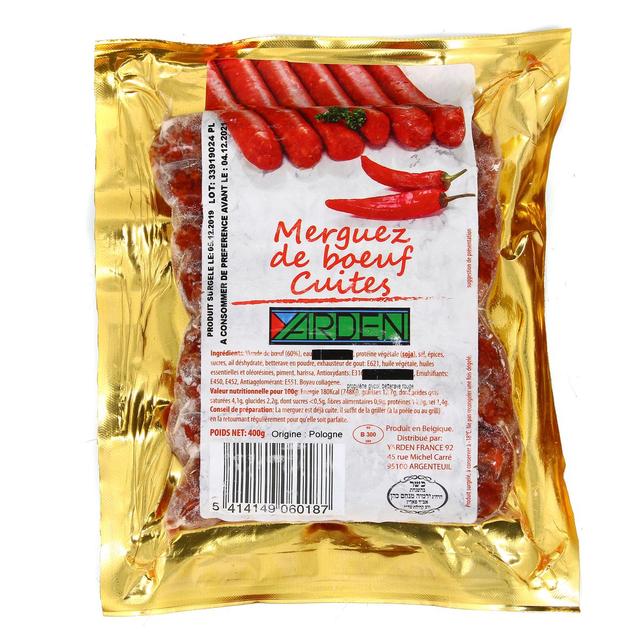 5414149060187 - Yarden - Merguez de Boeuf
