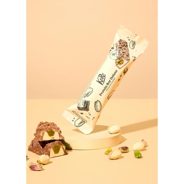 4255582800487 - Koro - Barre protéinée Deluxe pistache 